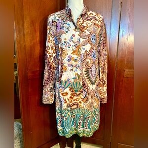 CHICO’S Colorful Tunic/Jacket Size 2 or Large